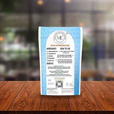 Natural Herbal Tooth Powder