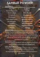 SAMBAR POWDER SAMBAR POWDER
